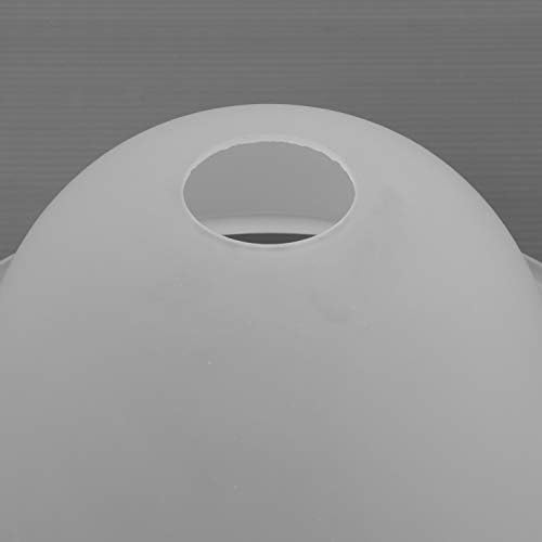 Giluta Floor Lamp Glass Shade Replacement Globe -Fitting Opening 1.625" Modern Frosted Style Light Fixture Shade, Height: 4.75 inches, Width: 12 inches. Lipless - Image 5