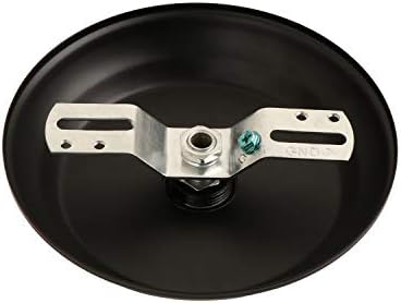 Giluta 5" Standard Light Canopy Kit with Maximum Fixture Weight of 40 Pounds Metal Ceiling Plate for Chandelier Pendant Lighting Flower Basket or DIY Projects, Black - Image 3