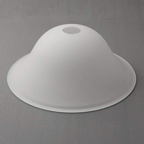 Giluta Floor Lamp Glass Shade Replacement Globe -Fitting Opening 1.625" Modern Frosted Style Light Fixture Shade, Height: 4.75 inches, Width: 12 inches. Lipless - Image 7