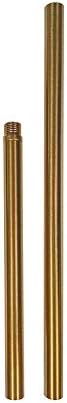 KCO Lighting M14 Threaded Extension Rod 7.89“ and 11.8" Brass Gold Extension Rods Lighting Fixture Downrods Stems Chandelier Extension Rods - Image 2