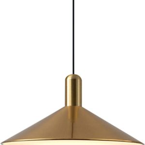 KCO 13.8” Large Farmhouse Brass Gold Dome Pendant Lights Kitchen Island