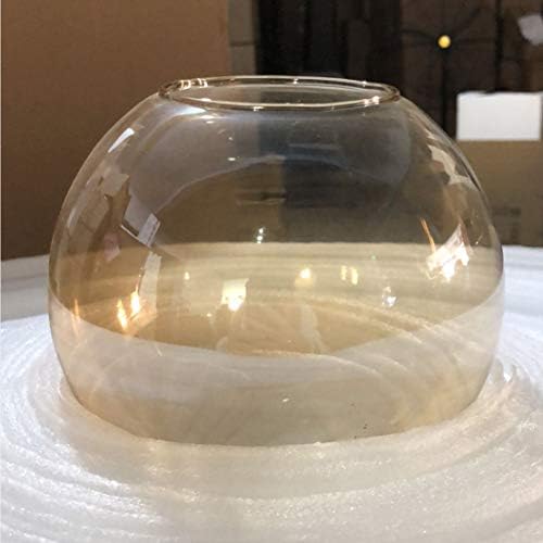 KCO Lighting Replacement Glass Globe Shade,Modern Amber Lampshade Glass Accessories for Pendant Wall Sconces (Amber) - Image 4