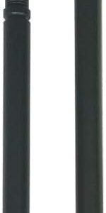 KCO Lighting M14 Threaded Extension Rod 7.89“ and 11.8" Black Extension Rods Lighting Fixture Downrods Stems Chandelier Extension Rods