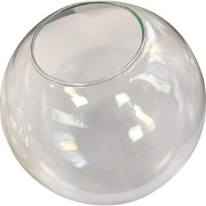 KCO Lighting Replacement Glass Globe Shade,Modern Clear Lampshade Glass Accessories for Pendant Wall Sconces (Clear)…