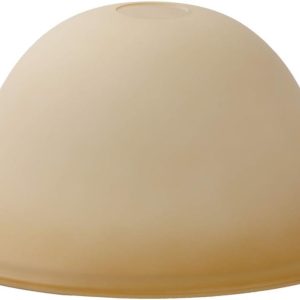 Giluta Floor Lamp Glass Shade Replacement Globe -Fitting Opening 1.625" Elegant Style Light Fixture Shade, Height: 4.75 inch, Width: 12 inch. Lipless